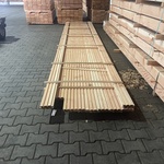 Ca. 20x Douglas Design- Triple- Deens profiel, 22x142mm, lengte 600cm